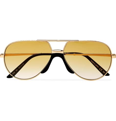 gucci sunglasses men gold|gold gucci sunglasses for men.